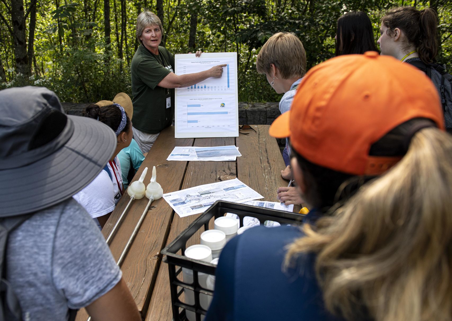 Tami teaches sediment